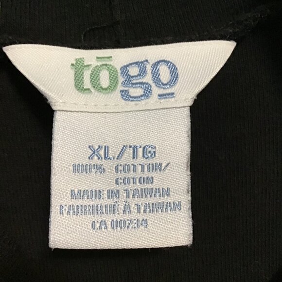 TOGO Black Sleeveless Turtleneck Size XL - Picture 11 of 11